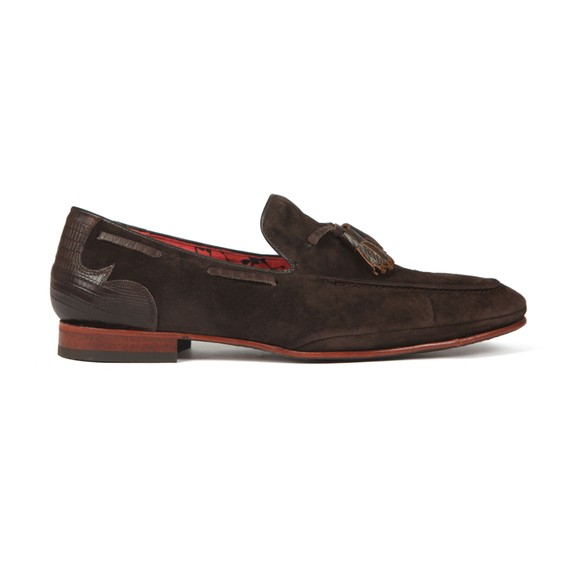 Jeffery West Mens Brown Martini Loafer main image