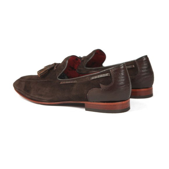 Jeffery West Mens Brown Martini Loafer main image