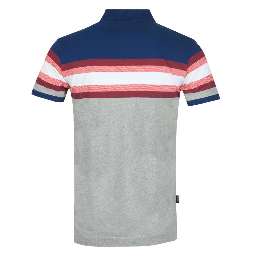 superdry malibu stripe polo shirt