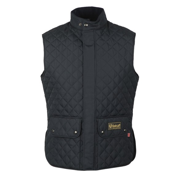 Belstaff Mens Blue Quilted Waistcoat main image