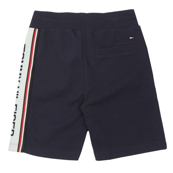 Tommy Hilfiger Kids Boys Blue Tape Logo Sweatshort main image