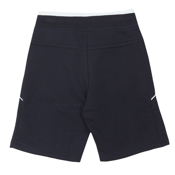 BOSS Boys Blue J24628 Logo Jersey Short main image