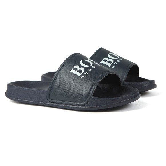 BOSS Boys Blue Boys Logo Slides main image