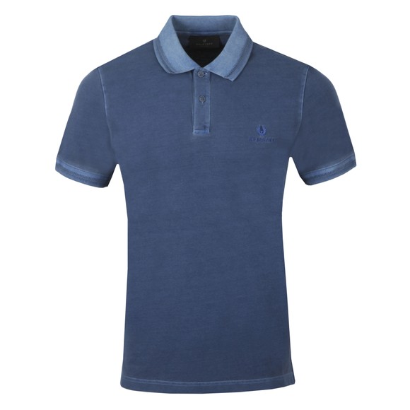 Belstaff Mens Blue Short Sleeve Polo Shirt main image