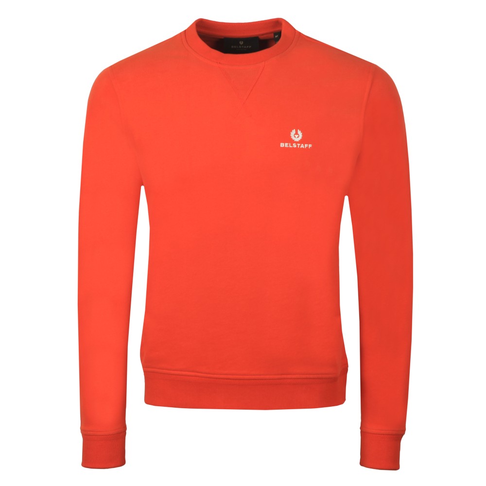 belstaff orange sweatshirt