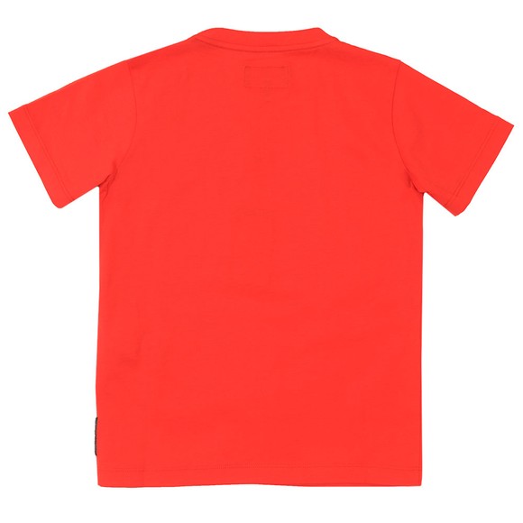 Emporio Armani Boys Red Boys Small Logo T Shirt main image