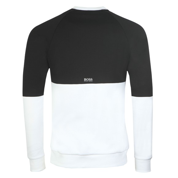 BOSS Mens Black Athleisure Salbo Iconic Sweatshirt main image