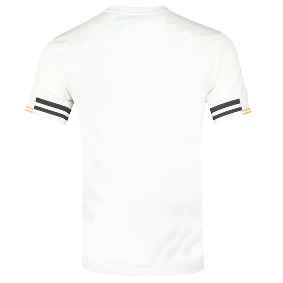 Fred Perry Mens White Abstract Cuff T-Shirt main image