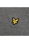 Lyle & Scott Mens Grey Plain L/S Polo
