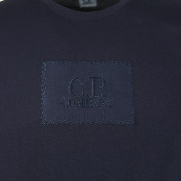 C.P. Company Mens Blue Box Patch T-Shirt main image