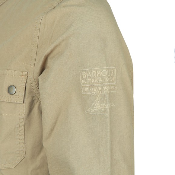 Barbour Int. Steve McQueen Mens Beige Chico Overshirt main image