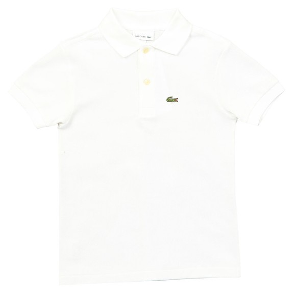 Lacoste Boys White PJ2909 Polo Shirt main image
