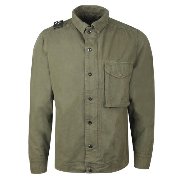 Ma.Strum Mens Green GD Overshirt main image