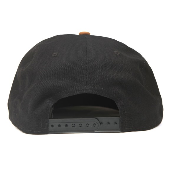Carhartt WIP Mens Black Logo Cap Bi-Coloured Cap #3