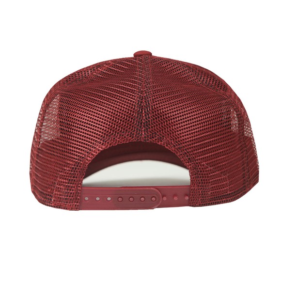 Christian Rose Mens Red Private Plate Black Patch Cap main image
