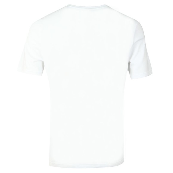 BOSS Bodywear Mens White Relax Stripe T-Shirt #3