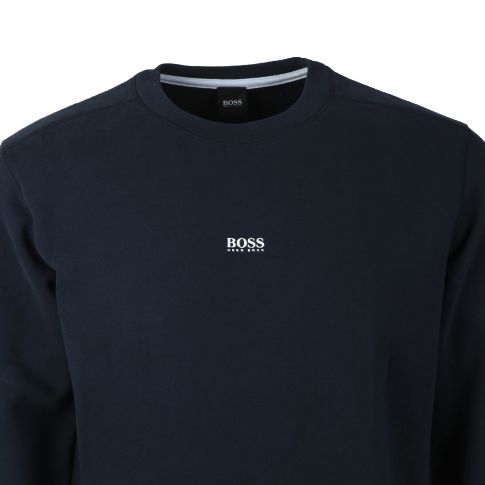 Boss weevo centre logo sweatshirt Clearance