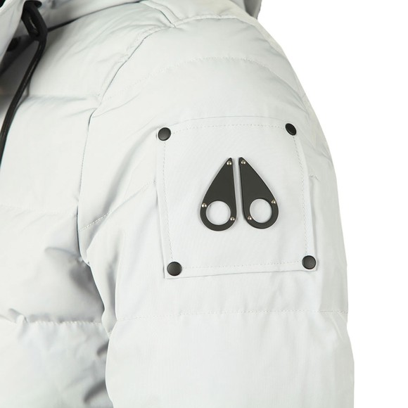 Moose Knuckles Mens Grey Rocher Bomber Jacket #3