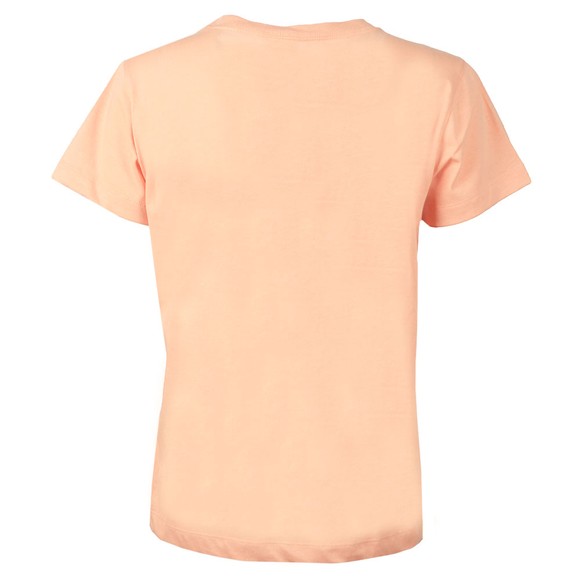 Champion Reverse Weave Womens Pink Crew Neck T-Shirt #3