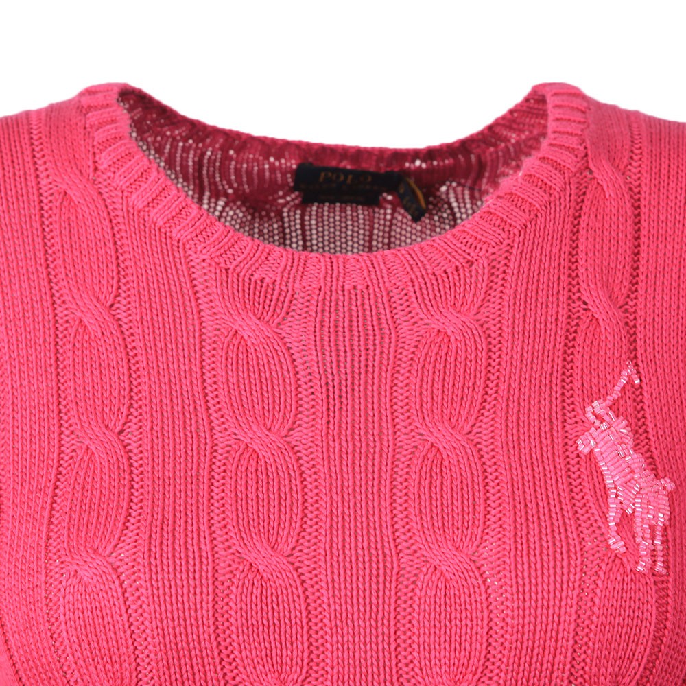womens pink ralph lauren jumper