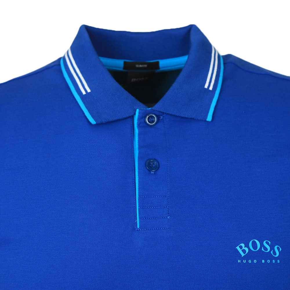 BOSS Athleisure Paul Curved Polo Shirt Oxygen Clothing