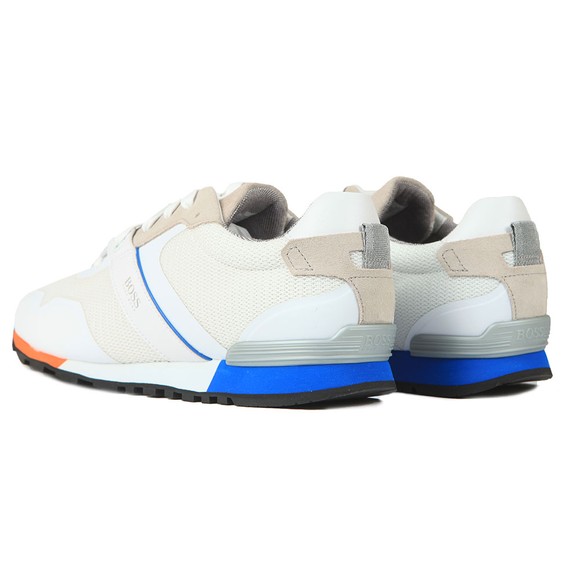 BOSS Mens White Parkour Runner 3 Colour Trainer #3