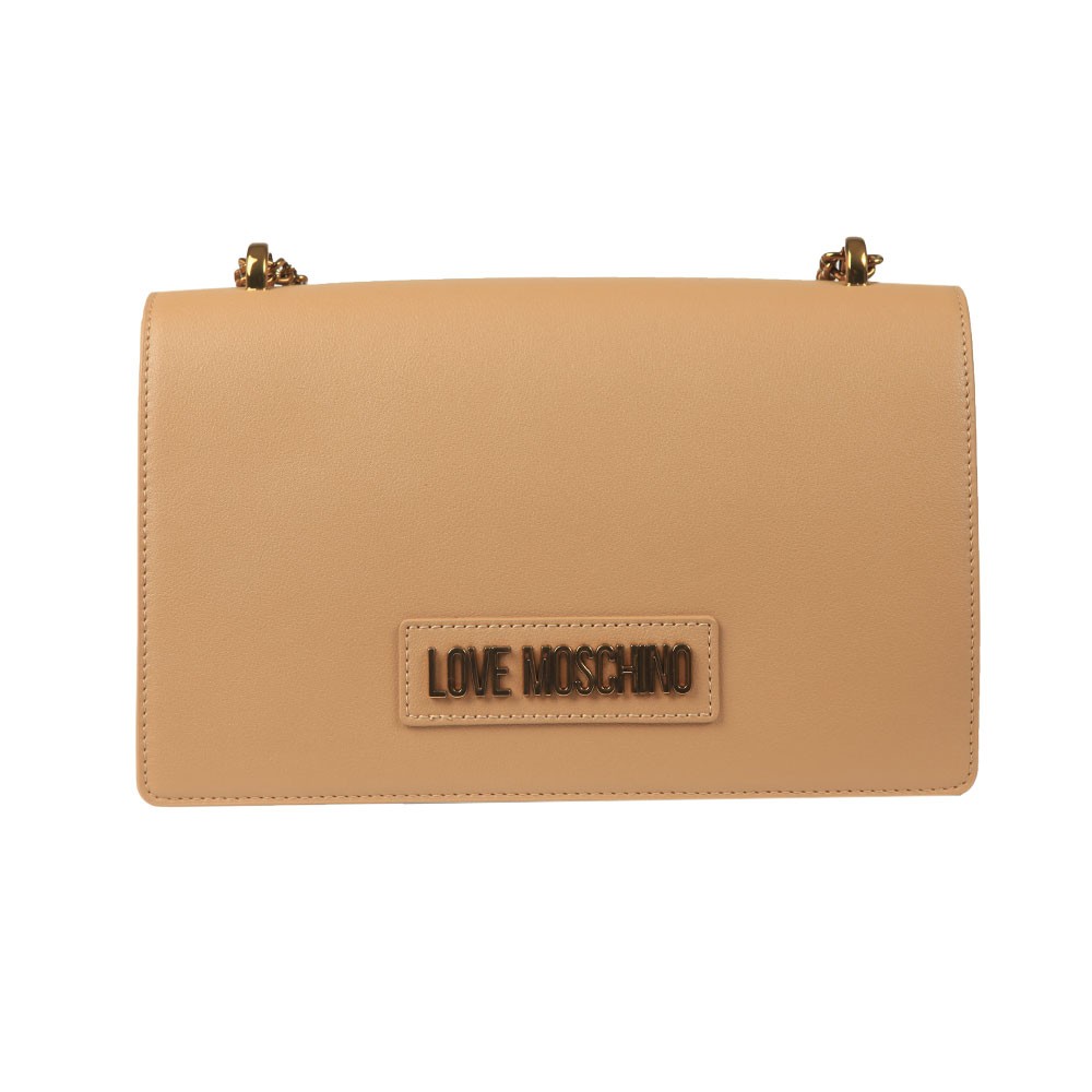Love Moschino Logo Chain Shoulder Bag Oxygen Clothing