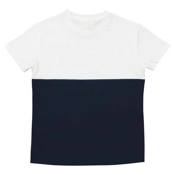 Kenzo Kids Boys Blue Colour Block Sport Line T Shirt main image