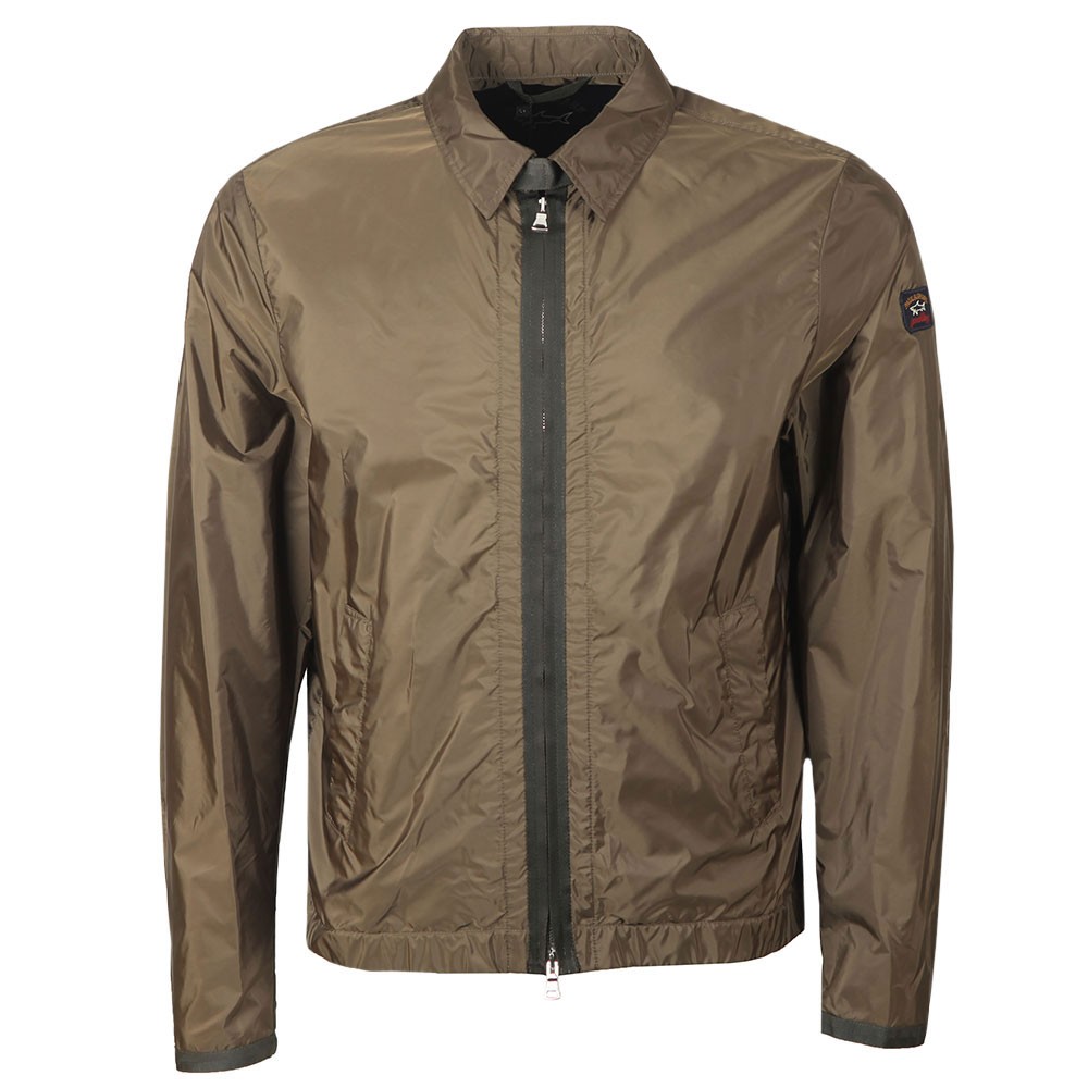 

Nylon Full Zip Overshirt