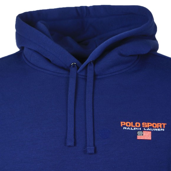 Polo Sport Ralph Lauren Mens Blue Logo Overhead Hoody #2