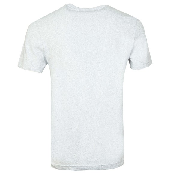 Lacoste Mens Grey TH2038 Plain T-Shirt main image