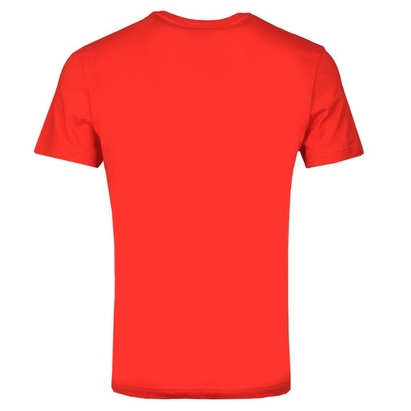 Lacoste Mens Red TH2038 Plain T-Shirt #3