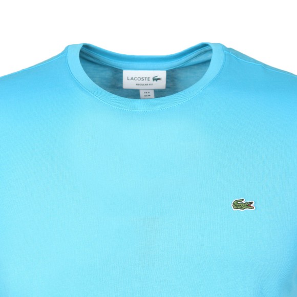 Lacoste Mens Blue TH2038 Plain T-Shirt #2