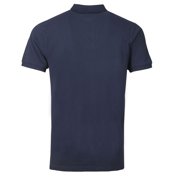 Ma.Strum Mens Blue Pique Polo Shirt #3