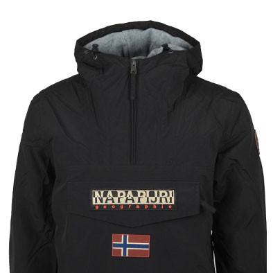 Napapijri Mens Black Rainforest Winter 2 Jacket main image