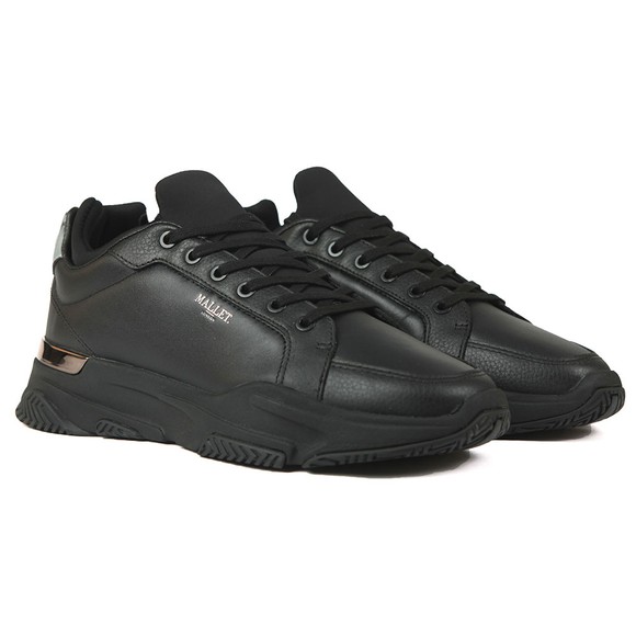 Mallet Mens Black Kingsland Trainer main image