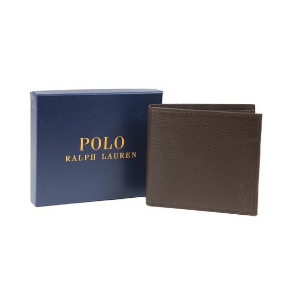 Polo Ralph Lauren Mens Brown EU Billfold Wallet main image