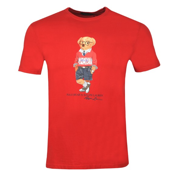 Mens Scholarship Short Bear T-Shirt