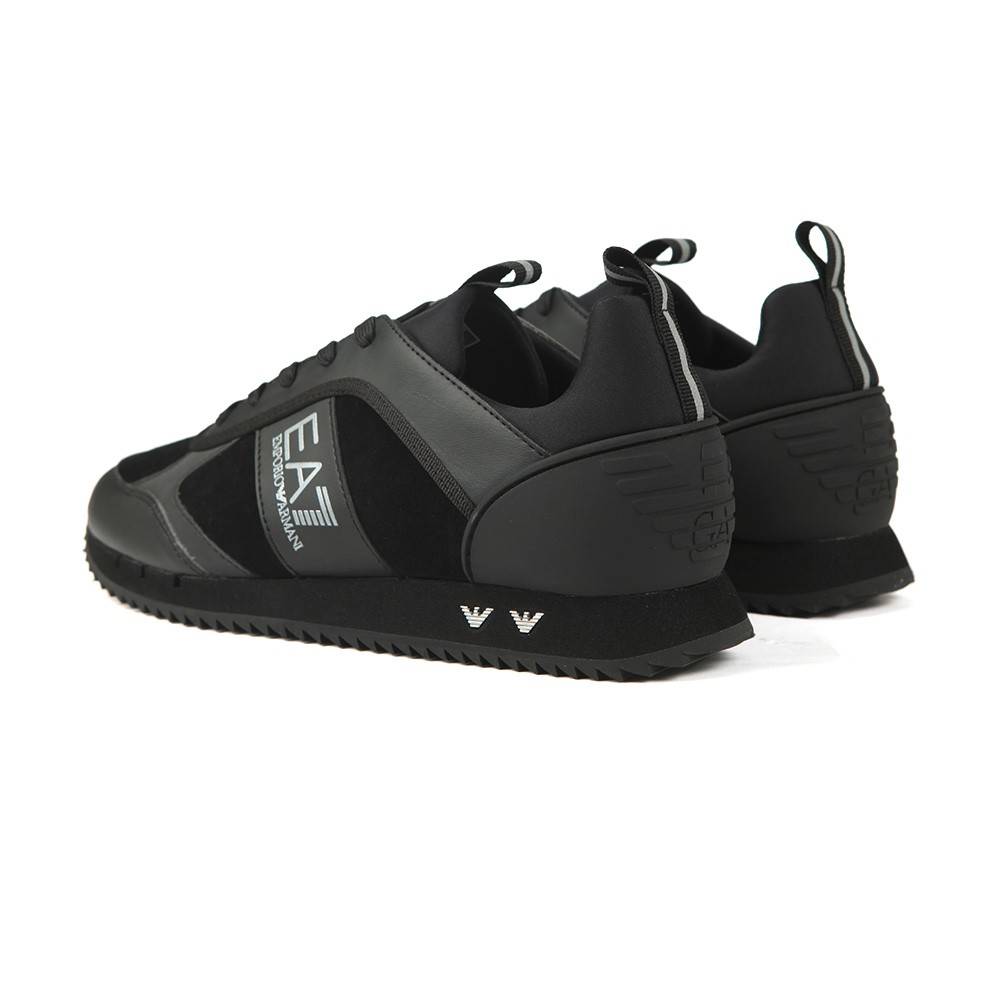 EA7 Emporio Armani Suede Runner Trainer 