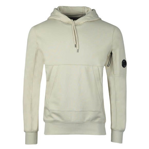 C.P. Company Mens Off-White Detailed Neck Overhead Hoody #1