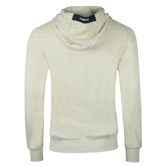 C.P. Company Mens Off-White Detailed Neck Overhead Hoody #3