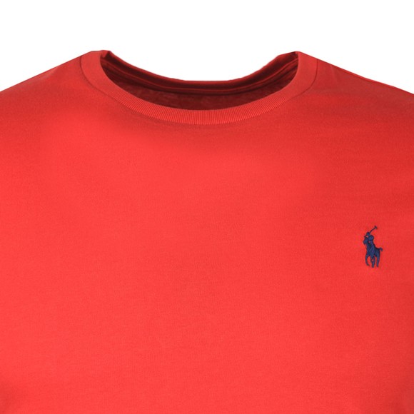 Polo Ralph Lauren Mens Red Custom Slim Fit T-Shirt main image