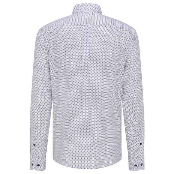 Fynch Hatton Mens Blue Supersoft Oxford Shirt main image