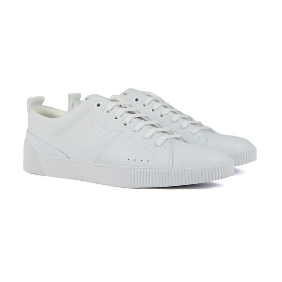 HUGO Mens White Zero Grain PLGR Trainer #2