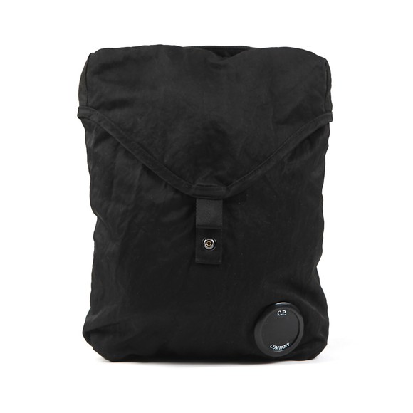 C.P. Company Mens Black Nylon Satin Man Bag #1