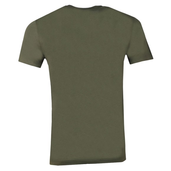 Lacoste Mens Green TH2038 Plain T-Shirt main image