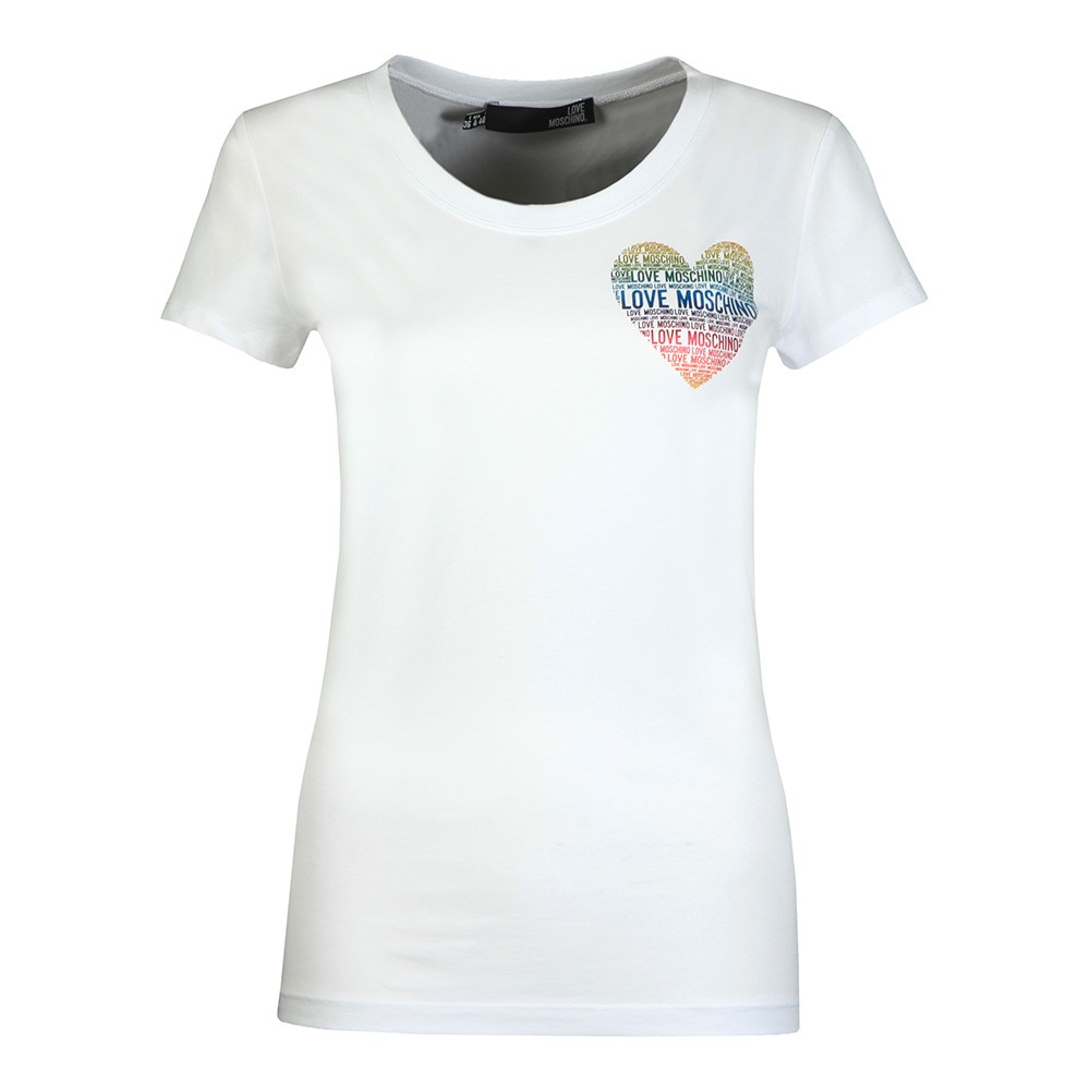 Rainbow Heart T Shirt