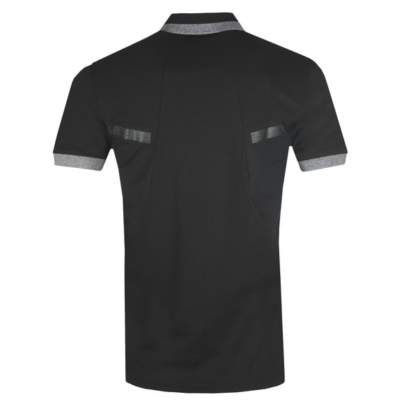 BOSS Mens Black Athleisure Paule 8 Polo Shirt #3