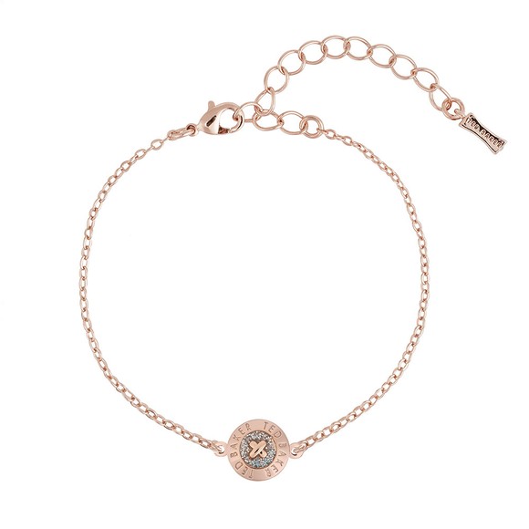 Ted Baker Womens Pink Eisa Enamel Button Bracelet #1