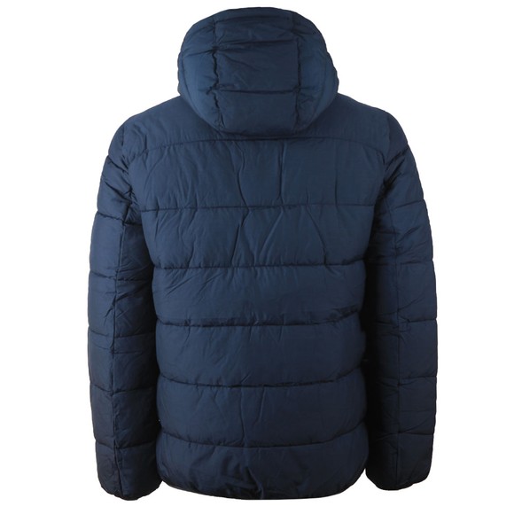 Barbour International Mens Blue Court Quilt Jacket #4